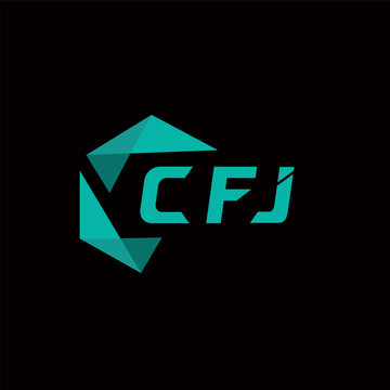 CFJ creative minimalist letter logo. CFJ unique vector initials alphabet letter logo designCFJ creative minimalist letter logo. CFJ unique vector initials alphabet letter logo design