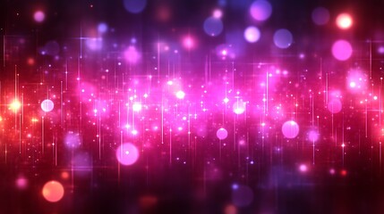 Abstract Pink and Purple Glowing Light Background