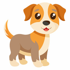 puppy dog pet cartoon vector design
