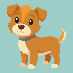 puppy dog pet cartoon vector design
