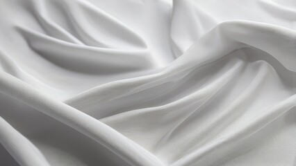 Obraz premium black and white crumpled fabric-like surface