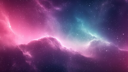 Fototapeta premium Aurora Borealis Gradient Texture Background