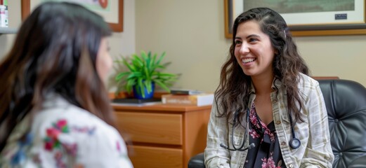 Naturopathic Consultation Showing A Practitioner