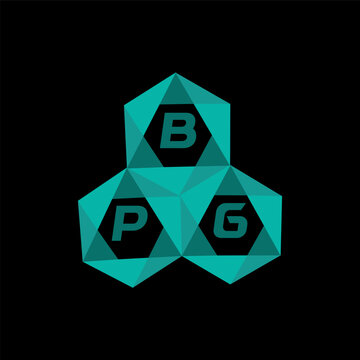 BPG creative minimalist letter logo. BPG unique vector initials alphabet letter logo designBPG creative minimalist letter logo. BPG unique vector initials alphabet letter logo design