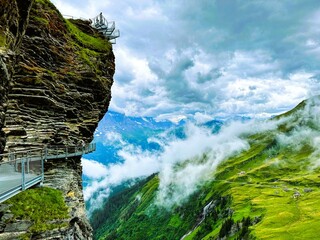 View from Grindelwald Cliff walk