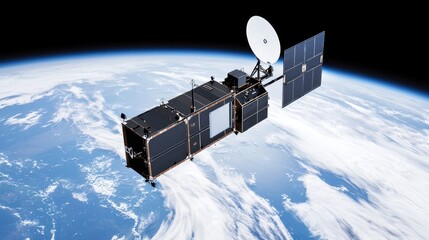 Satellite Orbiting Earth