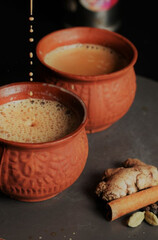 cup of coffee and cookies