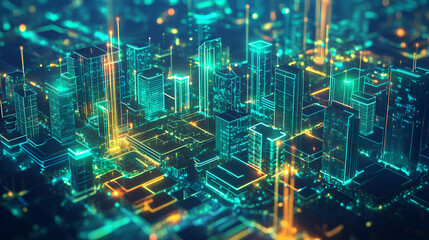 A green energy-powered smart district