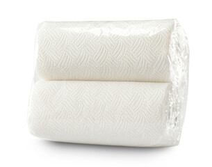 White soft paper towels