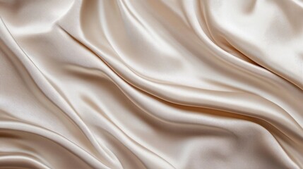 Obraz premium Close-up texture of light brown fabric