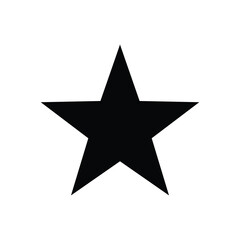 Obraz premium star icon vector sign symbol isolated on white