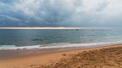 Beautiful Sandy Beach in Sri Lanka