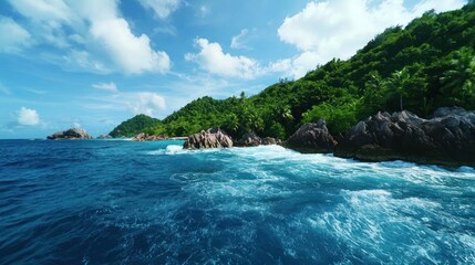 Obraz premium Tropical Island Seascape