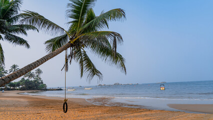 Beautiful Sandy Beach in Sri Lanka
