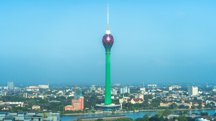 Fototapeta premium Lotus Tower in Colombo City