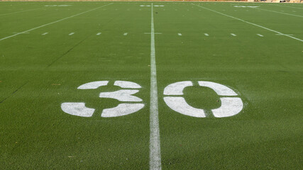 Football Field Numbers