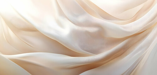 Fototapeta premium Abstract beige studio background with soft shadows and light, creating a serene space for showcasing products.