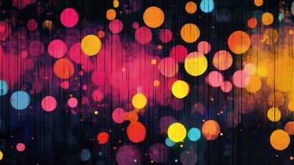 Colorful abstract lights creating dynamic motion and vibrant energy