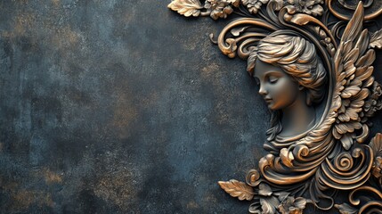 Antique-style decorative border