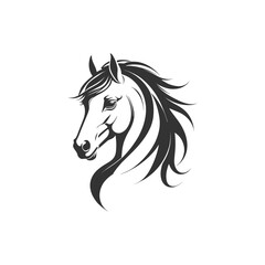 horse head silhouette