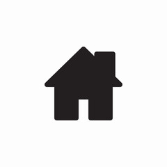 small house icon sign vector