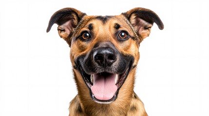 Obraz premium Happy dog portrait