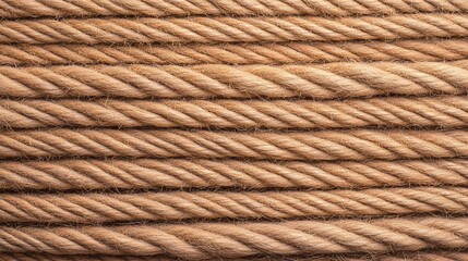Close-up of natural hemp rope textures