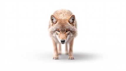 Fototapeta premium Realistic Coyote Portrait