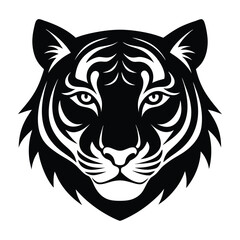 tiger head vector