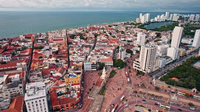 Vibrant Colonial City by the Coast at Sunset/Sunrise - Cartagena, Colombia