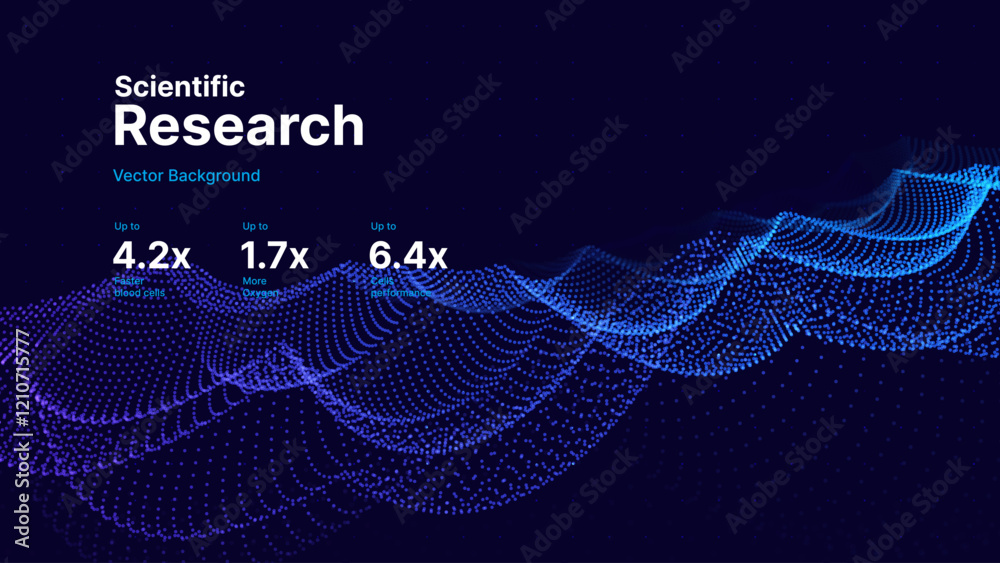 Poster Digital Big Data Flow Vector Background. Big Data Technology Lines. Abstract Science Technology Illustration. Big Data Neural Network Background Concept. AI Visualization Concept. Vector.