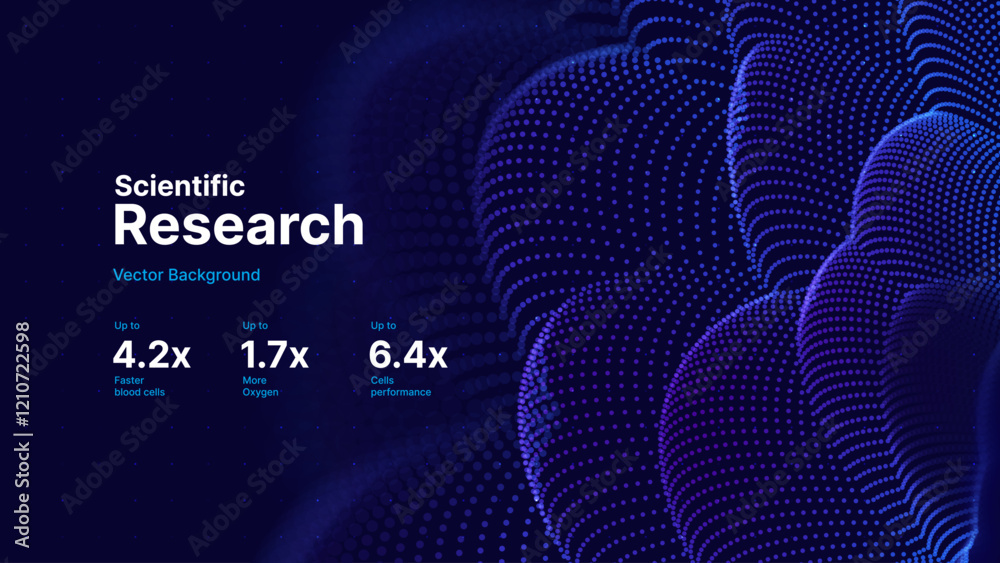 Poster Digital Big Data Flow Vector Background. Big Data Technology Lines. Abstract Science Technology Illustration. Big Data Neural Network Background Concept. AI Visualization Concept. Vector.
