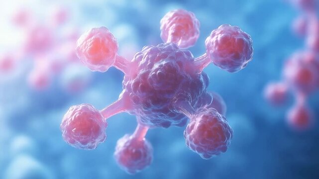 Detailed 3D Representation of Molecular Structure and Interactions