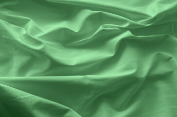 Obraz premium Texture of green cloth background