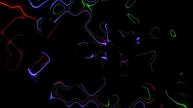 Glow light neon background