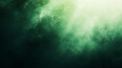 Obraz premium Mystical Green Fog with Soft Light