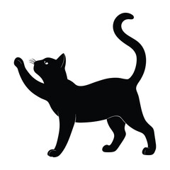 black cat silhouette