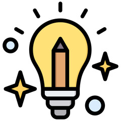 Creative Outline Color Icon