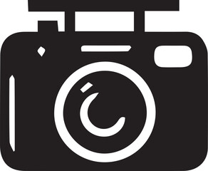 photo camera icon vector