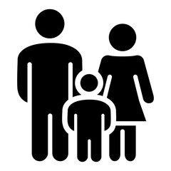 Family Size Glyph Icon