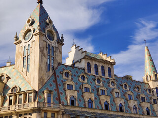 beautiful architecture in Area of ​​​​Europe in the city of Batumi Georgia