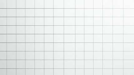 Elegant White Grid Tiles Background - Modern Geometric Pattern