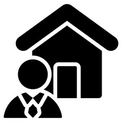 Landlord Glyph Icon