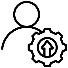 Developer Outline Icon