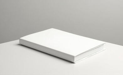 book mockup white book