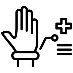 Wearable Device Outline Icon