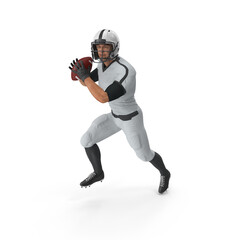 3d Isolated Football Player