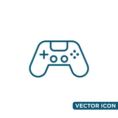 Simple Joy Stick Icon Design Template 