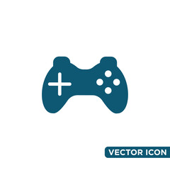 Simple Joy Stick Icon Design Template 