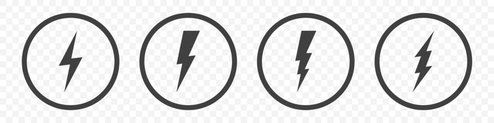 vector set of different heart icons on white background